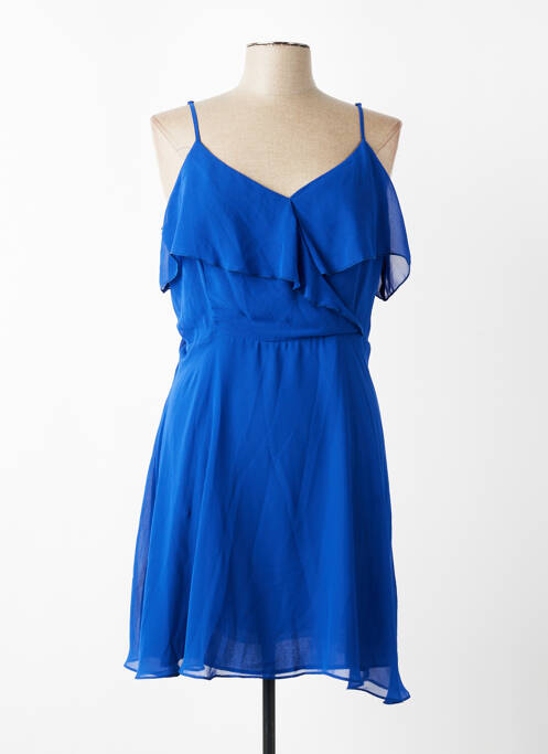 Robe courte bleu NAF NAF femme