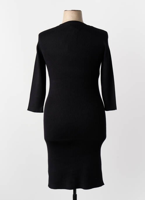 Robe pull noir ZABAIONE femme