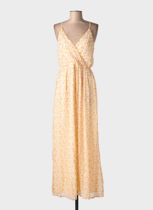 Robe longue sans manche sans manche jaune VERO MODA femme