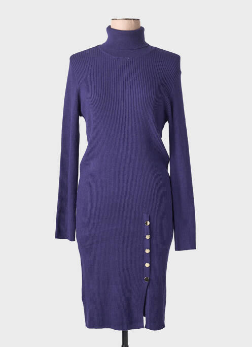 Robe pull bleu VERO MODA femme