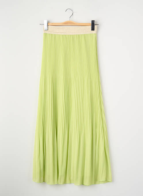 Jupe longue vert BELLITA femme