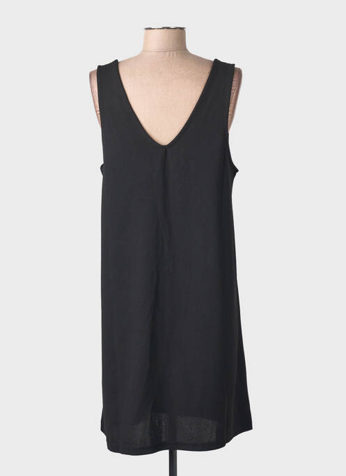 Robe courte sans manche sans manche noir JACQUELINE DE YONG femme