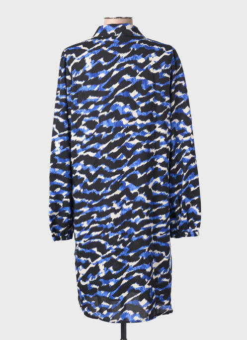 Robe mi-longue bleu VERO MODA femme