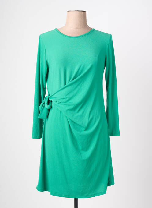 Robe mi-longue vert TERRA DI SIENA femme