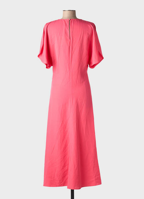 Robe mi-longue orange VICOLO femme