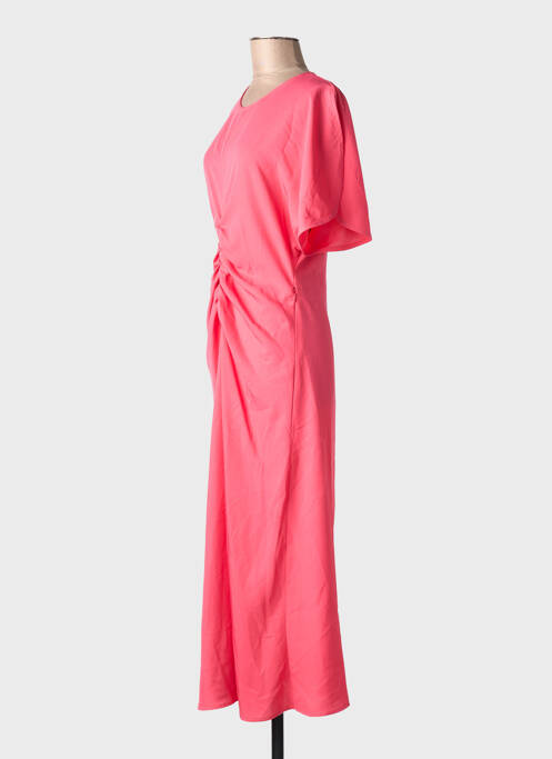 Robe mi-longue orange VICOLO femme
