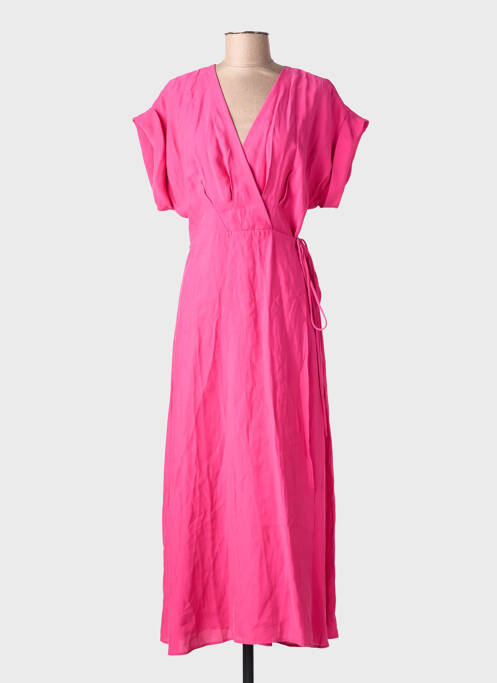 Robe courte rose MANGO femme