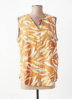 Blouse marron TOM TAILOR femme