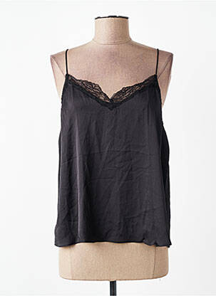 Top noir MANGO femme