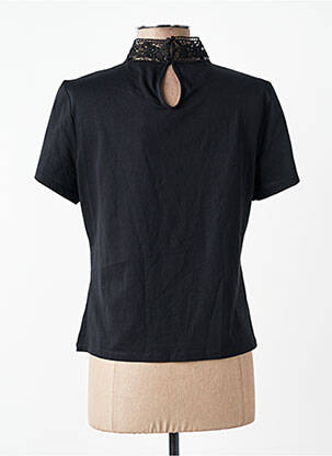T-shirt noir MORGAN femme