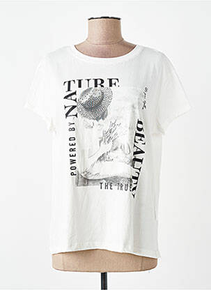 T-shirt blanc STREET ONE femme