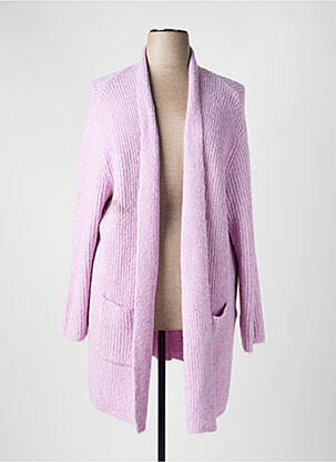 Gilet manches longues violet STREET ONE femme