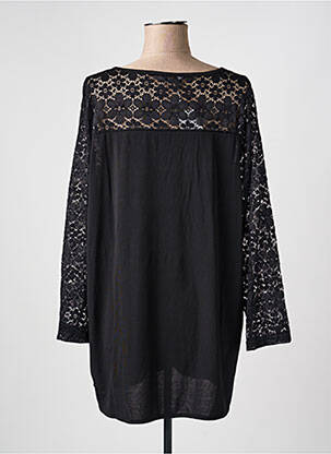 Tunique manches longues noir ZABAIONE femme