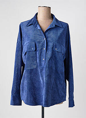 Chemisier bleu COPINE D'ANVERS femme