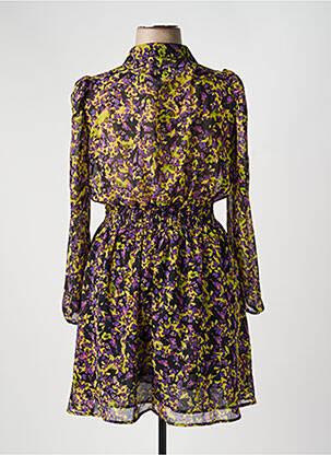Robe mi-longue violet MORGAN femme