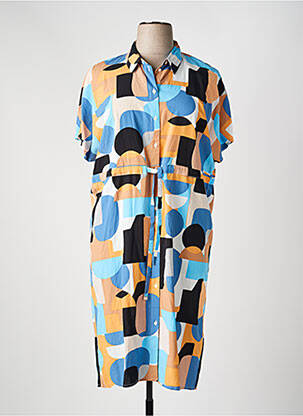 Robe courte bleu TOM TAILOR femme