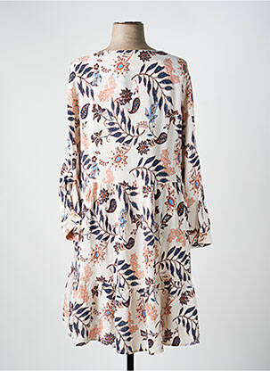 Robe mi-longue blanc TOM TAILOR femme