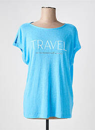 T-shirt bleu STREET ONE femme