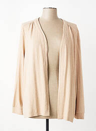 Gilet manches longues beige STREET ONE femme