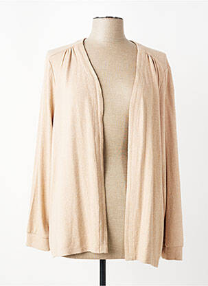 Gilet manches longues beige STREET ONE femme