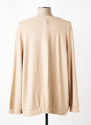 Gilet manches longues beige STREET ONE femme