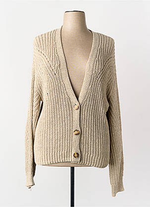 Gilet manches longues beige ESPRIT femme
