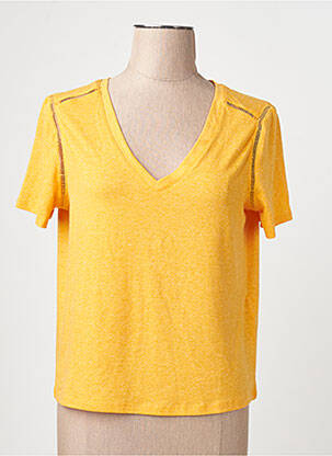 T-shirt coupe droite orange VERO MODA femme