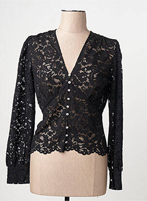 T-shirt noir MORGAN femme