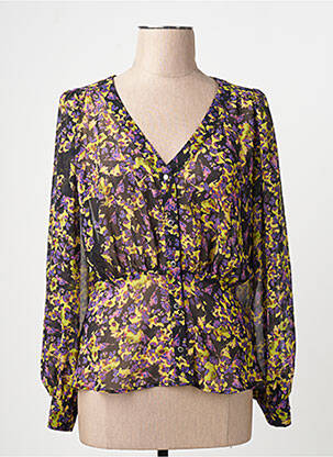 Chemisier violet MORGAN femme