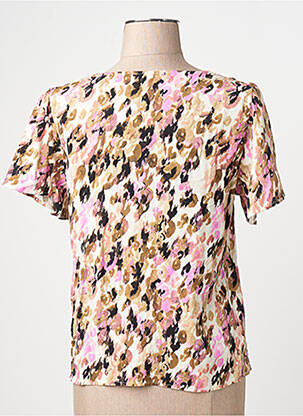 Chemisier manches courtes manches courtes marron VERO MODA femme