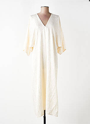 Robe longue beige ASTRID BLACK LABEL femme
