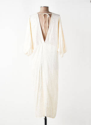 Robe longue beige ASTRID BLACK LABEL femme