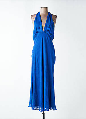 Robe longue bleu NAF NAF femme