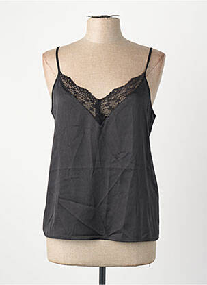 Top sans manche sans manche noir ONLY femme