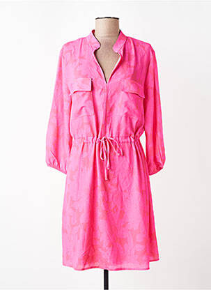 Robe longue rose BELLITA femme