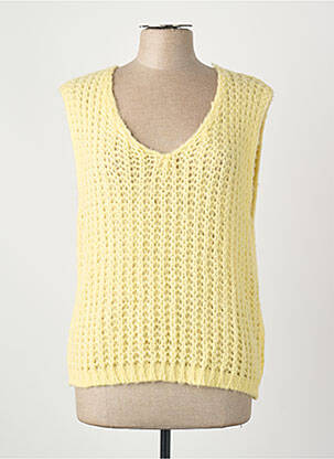 Pull jaune BELLITA femme