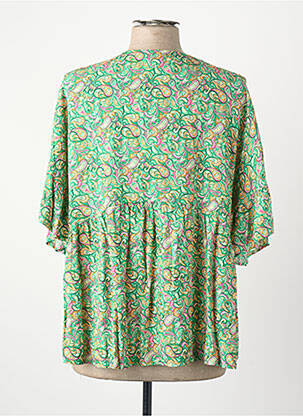 Chemisier vert ZABAIONE femme