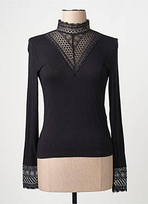 T-shirt coupe droite noir VERO MODA femme