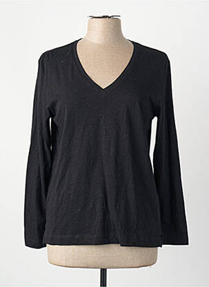 T-shirt noir S.OLIVER unisexe
