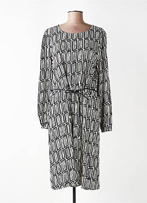Robe mi-longue gris MEXX femme