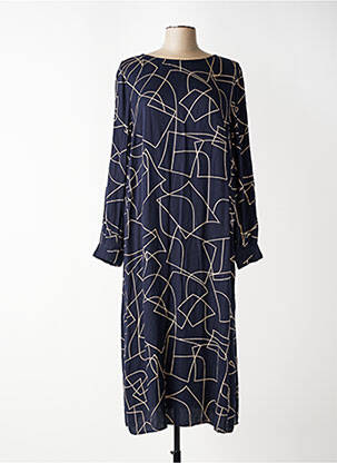 Robe longue bleu TOM TAILOR femme