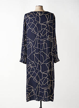 Robe longue bleu TOM TAILOR femme