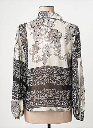 Blouse noir MANGO femme