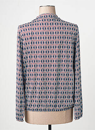 T-shirt manches longues manches longues bleu TOM TAILOR femme