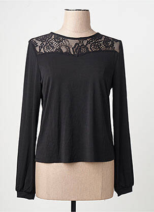 Blouse manches longues manches longues noir VERO MODA femme