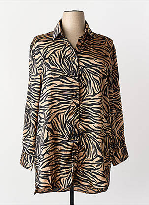 Chemisier marron ZABAIONE femme