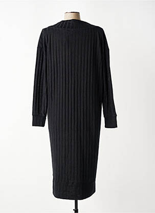 Robe longue manches longues manches longues noir CARMAKOMA femme