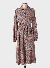 Robe longue rose VERO MODA femme