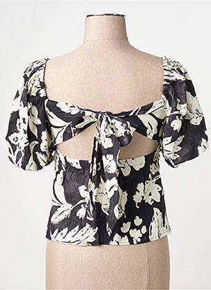 Top noir MANGO femme