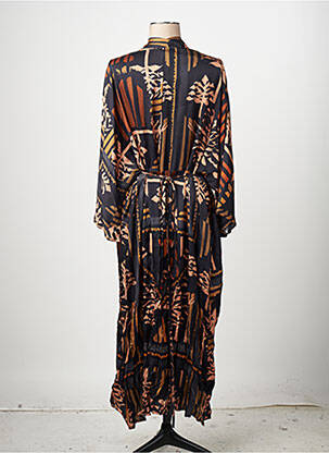Robe mi-longue noir COPINE D'ANVERS femme